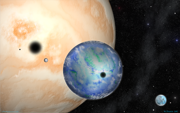 Wall paper - Eclipses