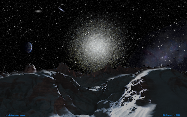 Wallpaper - Globular Cluster Rising