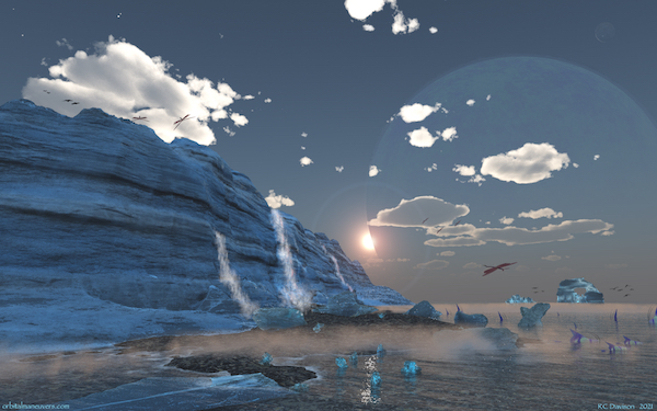 Wallpaper: Ice and Water