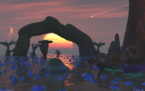 Wallpaper: Primordial Sunset