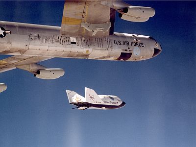 CRV - X-38 Drop Test From B-52 - Image Courtesy of NASA
